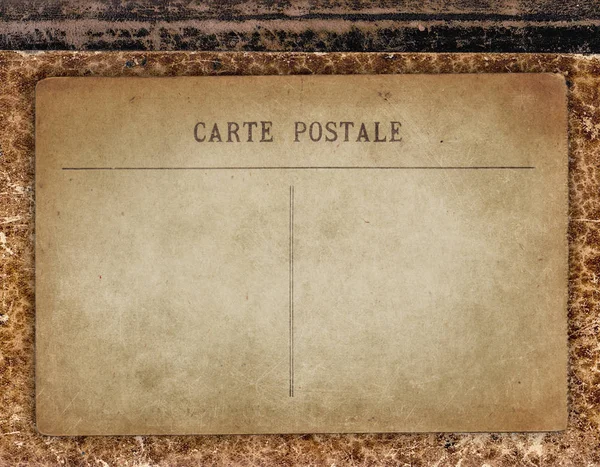 Fondo Vintage Con Tarjeta Postal Retro Envejecida Portada Del Libro — Foto de Stock