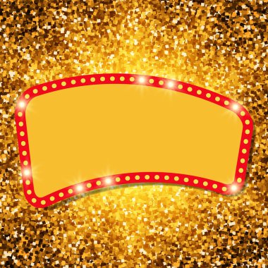 Retro Afiş Poster şablonu. Tasarım sunum, konsantrasyon için