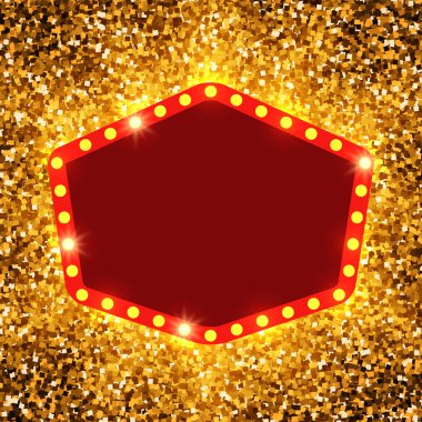 Retro Afiş Poster şablonu. Tasarım sunum, konsantrasyon için