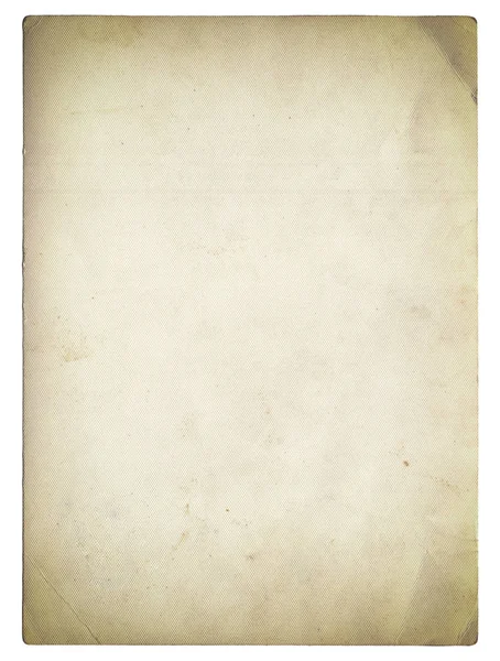 Old Photo Texture Stains Scratches Isolated White — Stock Photo, Image