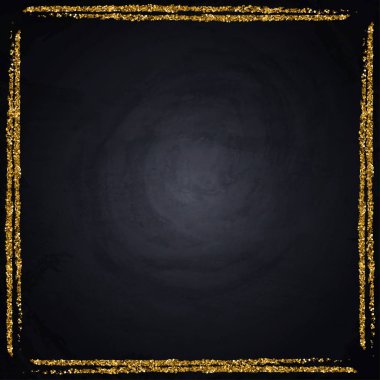 Tebrik teklif kartvizit şablonu. Altın parlayan karede