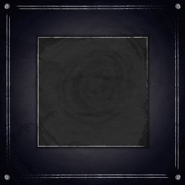 Boş siyah kara tahta tahta arka plan