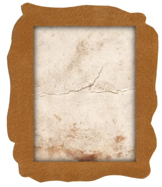 Brązowa Naturalna Skóra Tekstura Starym Papierem Fotograficznym Tekstury Tła — Zdjęcie stockowe