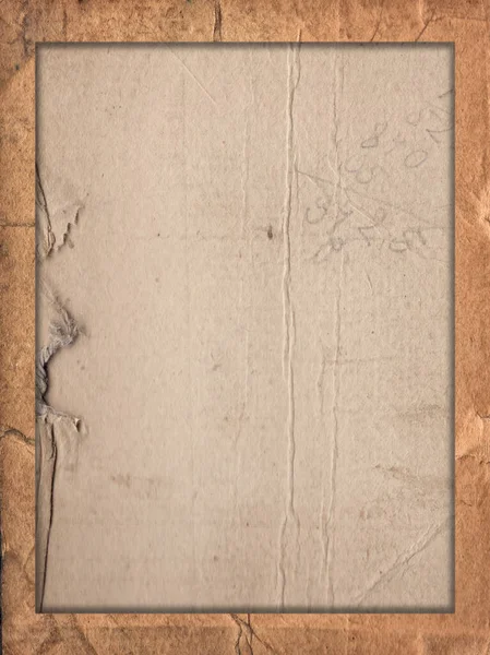 汚れや傷のあるレトロな紙の背景と古いヴィンテージのテクスチャ — ストック写真