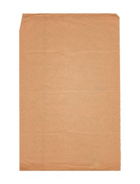 Çizik ve leke dokusu beyaza izole edilmiş eski tip sert kağıt.