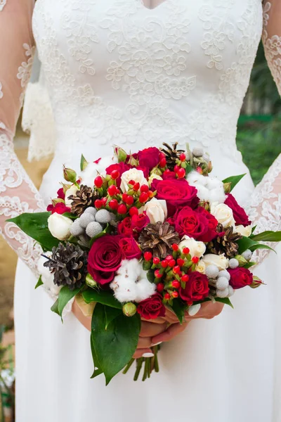 Свадебный Букет Цветов — стоковое фото