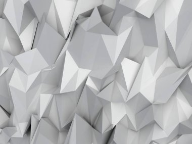 3D arka plan. Geometrik taş çizimi