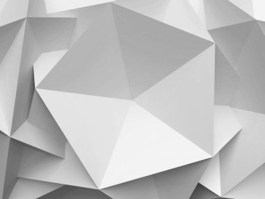 3D arka plan. Geometrik taş çizimi