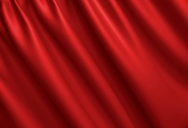 Abstract Texture. Red Silk — Stock Photo, Image