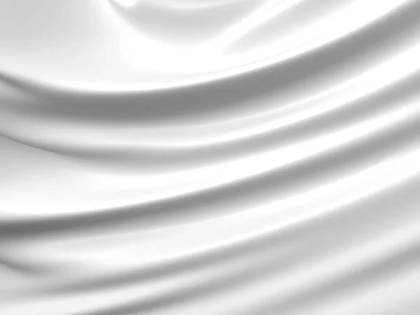 Textura abstracta, seda blanca — Foto de Stock