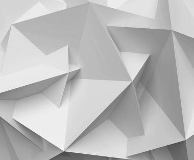 3D arka plan. Geometrik taş çizimi