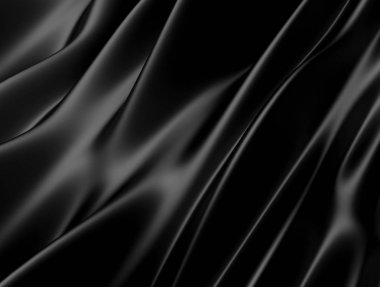 Abstract Texture. Black Silk clipart