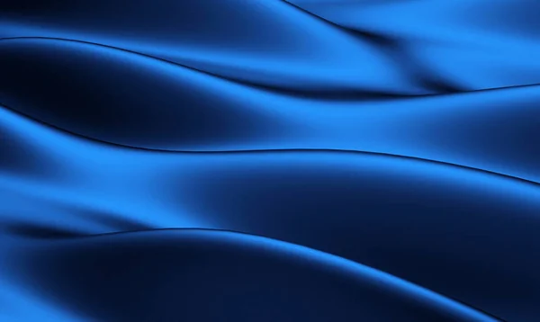 Soyut doku, mavi ipek — Stok fotoğraf