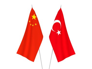 Çin ve Türkiye bayrakları