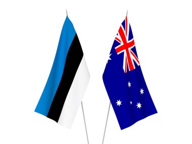 Avustralya ve Estonya bayrakları