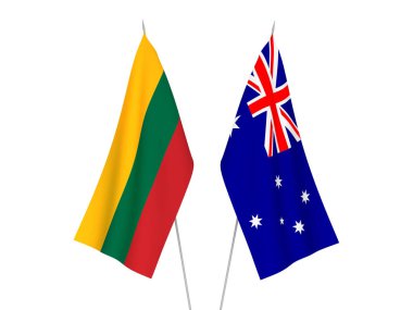 Avustralya ve Litvanya bayrakları