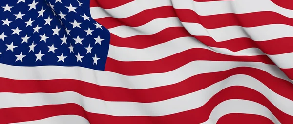 United States of America Flag — Stock Photo, Image