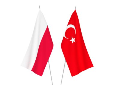 Polonya ve Türkiye bayrakları