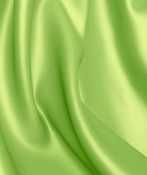 Abstract Texture, Green Silk — Stock Photo, Image