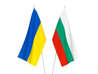 Ukrayna ve Bulgaristan bayrakları