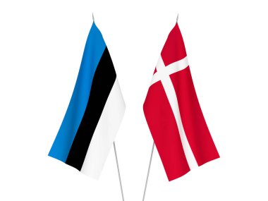 Danimarka ve Estonya bayrakları
