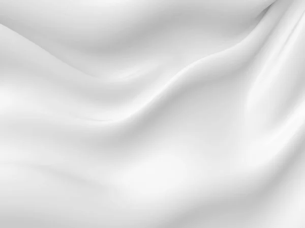 Texture abstraite, soie blanche — Photo