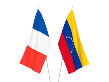 Fransa ve Venezuela bayrakları