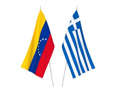 Yunanistan ve Venezuela bayrakları