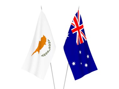 Avustralya ve Kıbrıs bayrakları