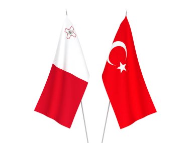 Malta ve Türkiye bayrakları