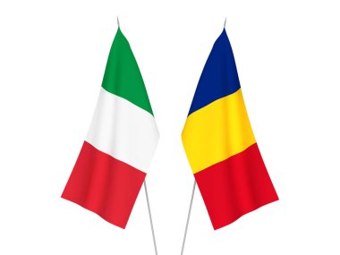 İtalya ve Romanya bayrakları