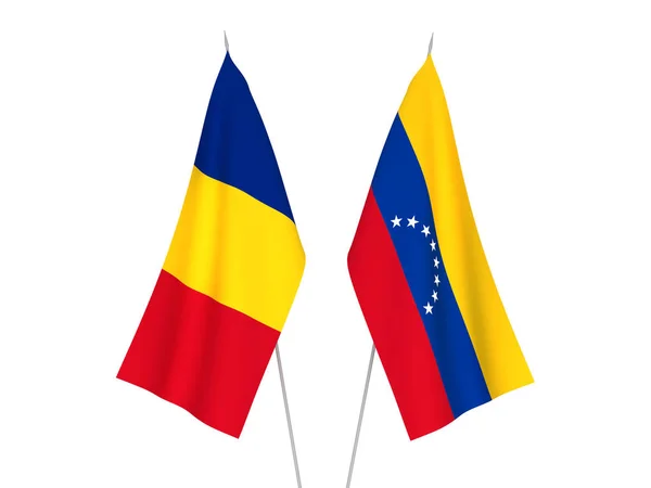 Η Βενεζουέλα και η Ρουμανία σημαίζουν — Φωτογραφία Αρχείου
