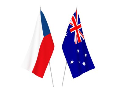 Avustralya ve Çek Cumhuriyeti bayrakları