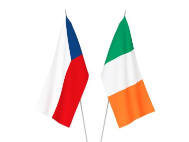 İrlanda ve Çek Cumhuriyeti bayrakları