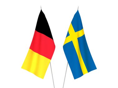 Belçika ve İsveç bayrakları
