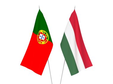 Portekiz ve Macaristan bayrakları
