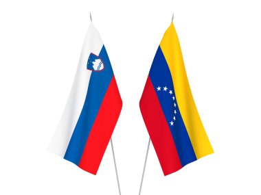 Venezuela ve Slovenya bayrakları