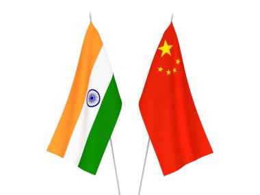 Çin ve Hindistan bayrağı