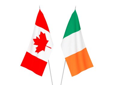 İrlanda ve Kanada bayrakları