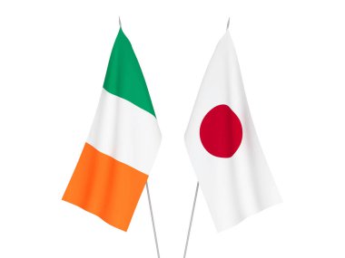 Japonya ve İrlanda bayrakları
