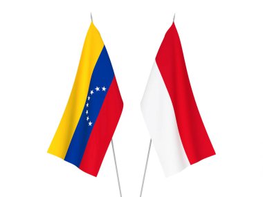 Endonezya ve Venezuela bayrakları