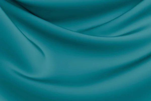 抽象的なテクスチャ、ブルー シルク — ストック写真