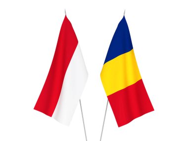 Romanya ve Endonezya bayrakları