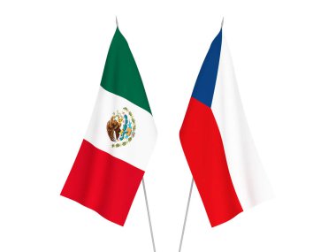 Çek Cumhuriyeti ve Meksika bayrakları