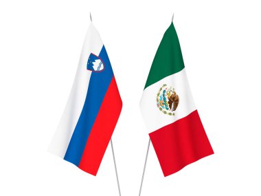 Meksika ve Slovenya bayrakları