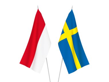 İsveç ve Endonezya bayrakları