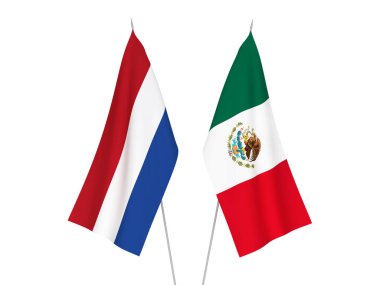 Meksika ve Hollanda bayrakları