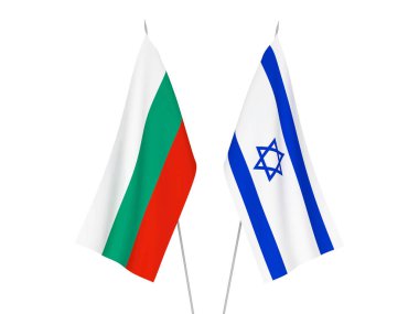 Bulgaristan ve İsrail bayrakları