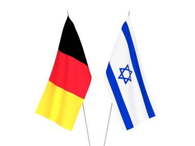Belçika ve İsrail bayrakları