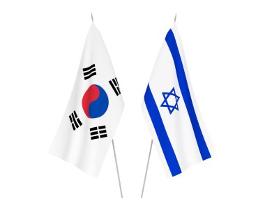 İsrail ve Güney Kore bayrakları